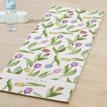 Personalized Modern Colourful Tulip Pattern