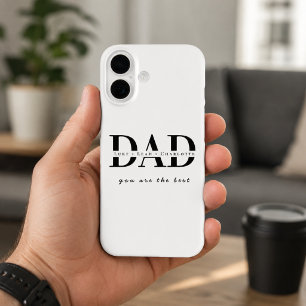 Personalized Modern DAD Phone Case