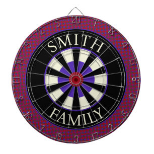 Personalized Modern Dart Board