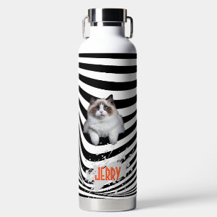 Personalized Modern Design Pet Lover Water Bottle