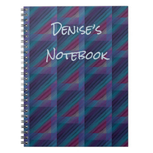 Personalized Modern Design Spiral Notebook
