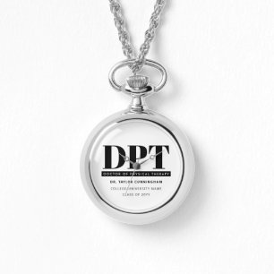 Personalized Modern DPT Doctor of Physical Therapy Watch