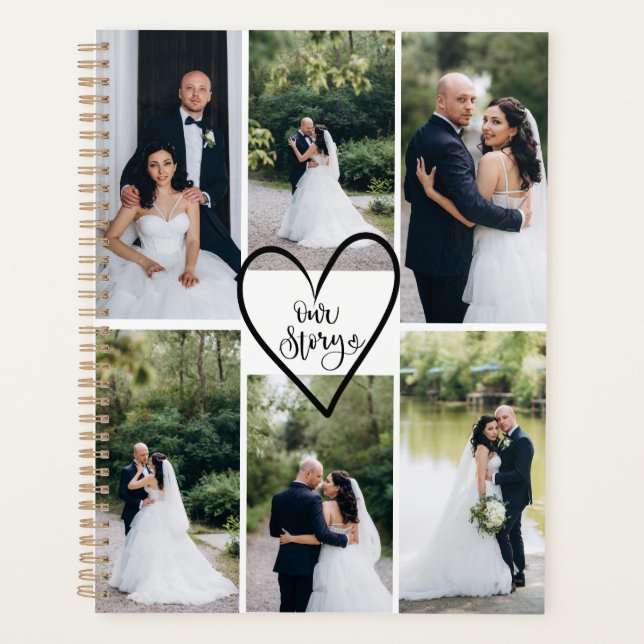 Personalized Modern Elegant Wedding Photo  (Devant)