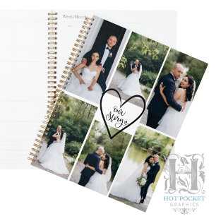 Personalized Modern Elegant Wedding Photo Planner