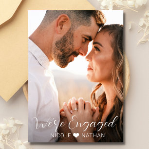Personalized Modern ENGAGEMENT PARTY   PHOTO Invitation