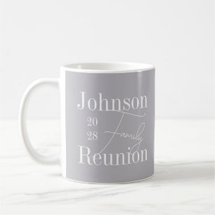 Personalized Modern Family Reunion Keepsake Coffee Mug