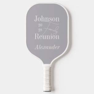 Personalized Modern Family Reunion Pickleball Paddle