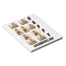 Personalized Modern Groundhog Day 9  Photo Collage