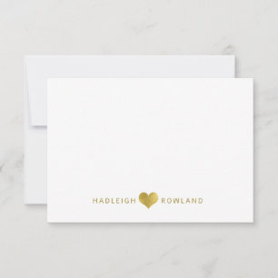 Personalized Modern Handwritten Script Name Card