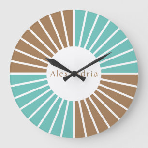 Personalized Modern  Large Clock