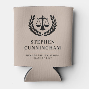 Personalized Modern Law School Graduation Can Cooler