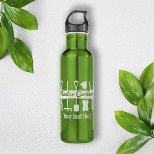 Personalized Modern Master Gardener 710 Ml Water Bottle