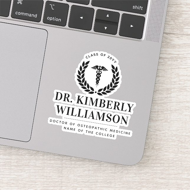 Personalized Modern Medical School Graduation (Detail)