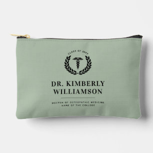 Personalized Modern Medical School Graduation Accessory Pouch