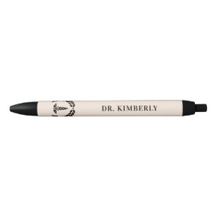 Personalized Modern Medical School Graduation Black Ink Pen