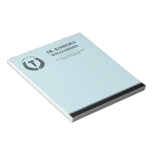 Personalized Modern Medical School Graduation Notepad