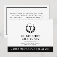 Personalized Modern Medical School Graduation