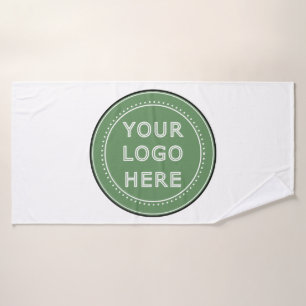 personalized Modern, Minimalist, & Elegant  Bath Towel