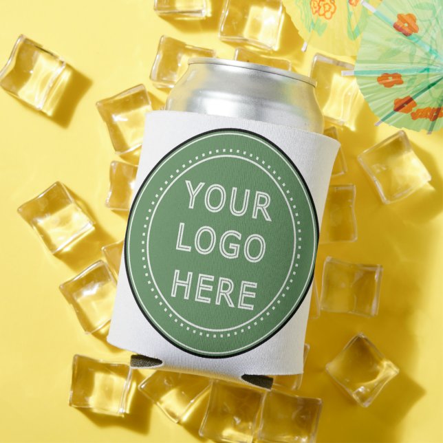 personalized Modern, Minimalist, & Elegant  Can Cooler (In Situ Summer)