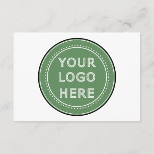 personalized Modern, Minimalist, & Elegant Enclosure Card