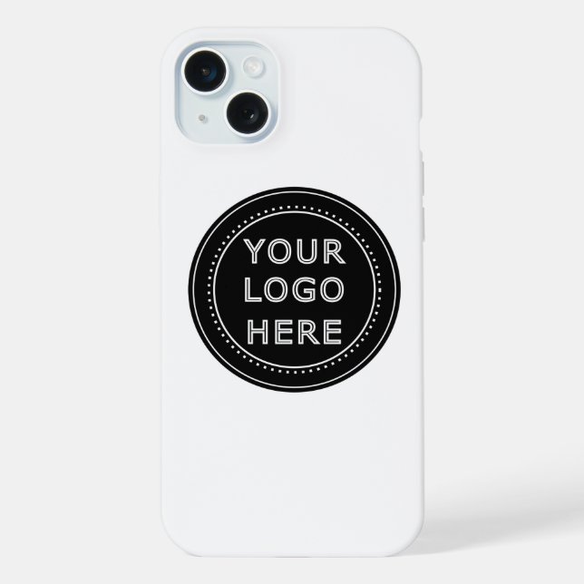 personalized Modern, Minimalist, & Elegant  iPhone Case (Back)