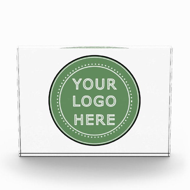 personalized Modern, Minimalist, & Elegant  Photo Block (Front)