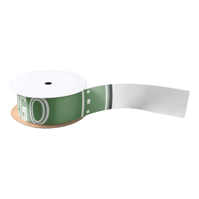 personalized Modern, Minimalist, & Elegant  Satin Ribbon (Spool)