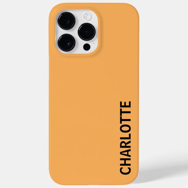 Personalized Modern Name Case-Mate iPhone Case (Back)