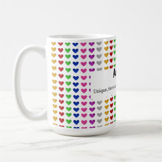 Personalized modern Name Meaning Definition Coffee Mug