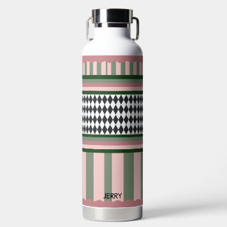 Personalized Modern Pattern Water Bottle
