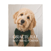 Personalized Modern Pet Dog Photo