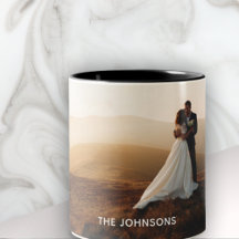Personalized Modern Photo Mug Gift