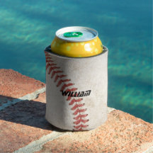 Personalized modern rustic baseball Cool