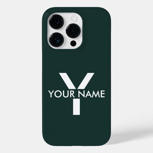 Personalized Modern Stylish Trendy  Case-Mate iPh iPhone Case (Back)
