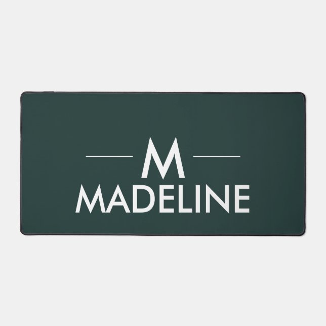  Personalized Modern Stylish Trendy  Desk Mat (Front)