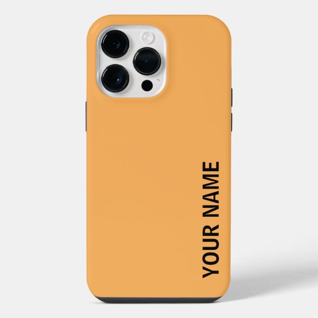Personalized Modern Stylish Trendy iPhone Case (Back)