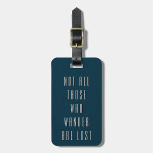 Personalized Modern Template Bag Tag