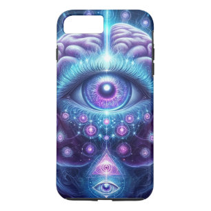 Personalized Modern Third eye Case-Mate iPhone Case