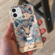Personalized Modern Tiger-themed Phone Case