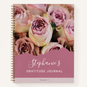 Personalized Modern Torn Photo Gratitude Journal