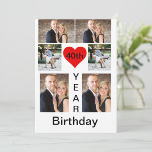 Personalized Modern trendy Birthday   Invitation