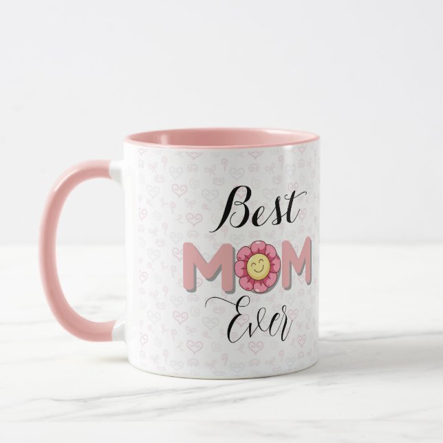 Personalized Mom Coffee Mug (Gauche)