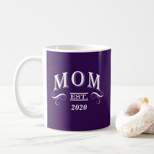 Personalized MOM Coffee Mug (With Donut)