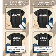 Personalized MOM ERA Shirt Custom Mother's Day Gif