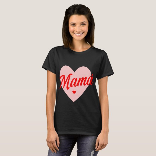 Personalized Mom Gift T-Shirt (Front Full)