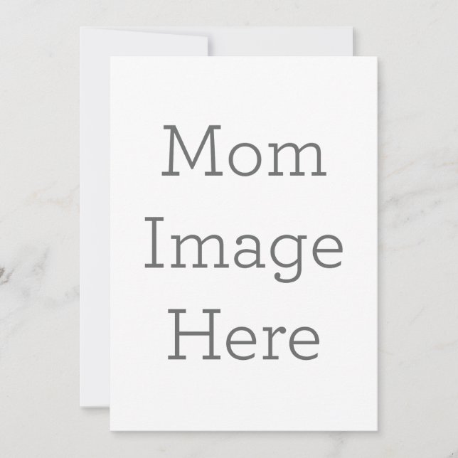 Flat Invitation, Size: 12.7 cm x 17.8 cm, Paper: Signature Matte, Envelopes: White (Front)