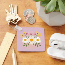 Personalized Mom Keychain Mother’s Day