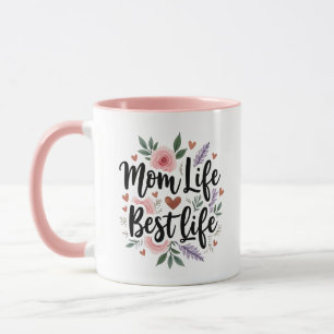 Personalized Mom Life Best Life Mug
