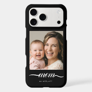 Personalized Mom Photo Year Established Modern