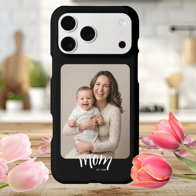 Personalized Mom Photo Year Established Modern (Creator Uploaded)